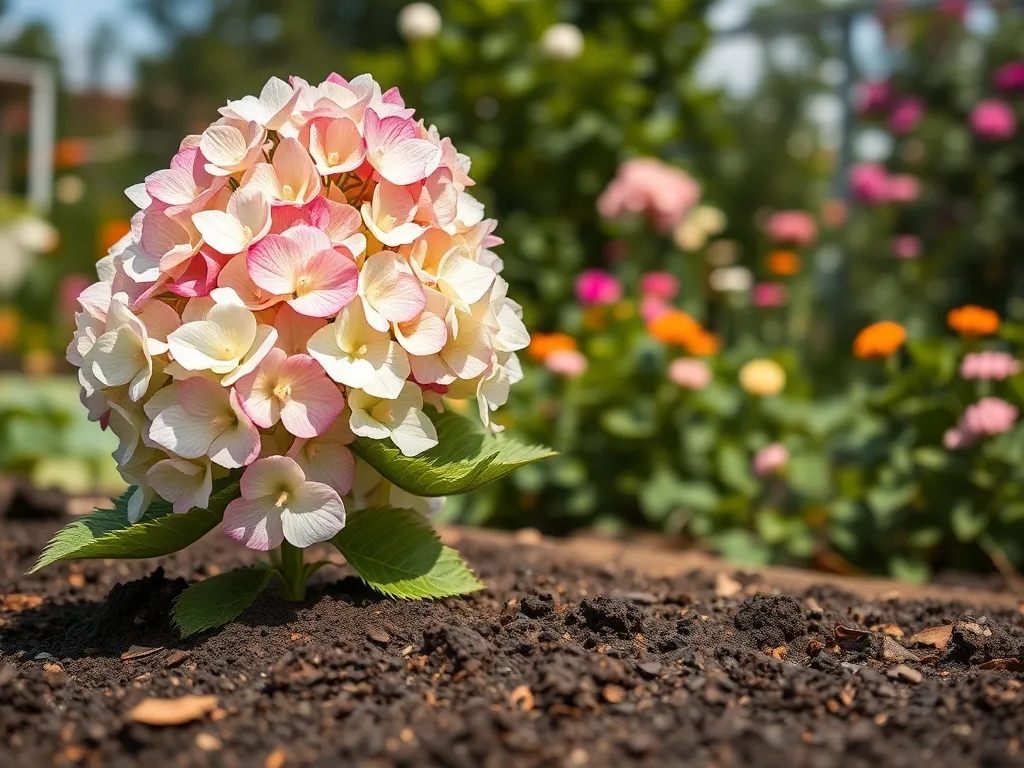 Hortensja bukietowa – jaka ziemia jest najlepsza do jej uprawy?