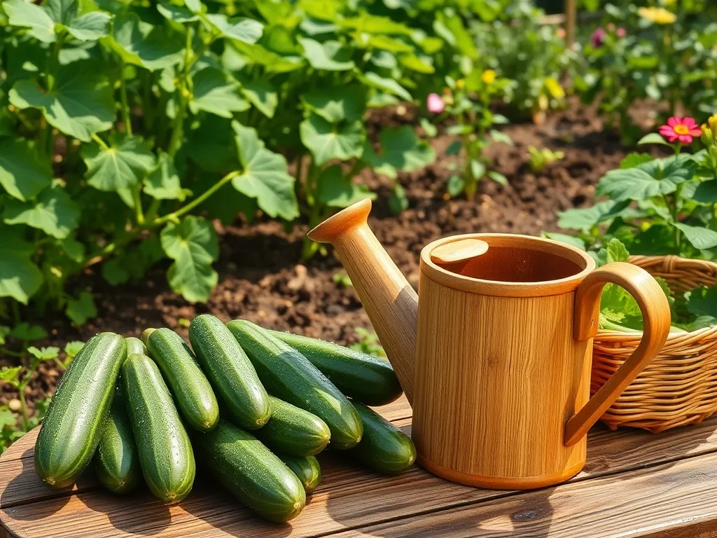 Jak często podlewać ogórki? Sprawdź najlepsze praktyki