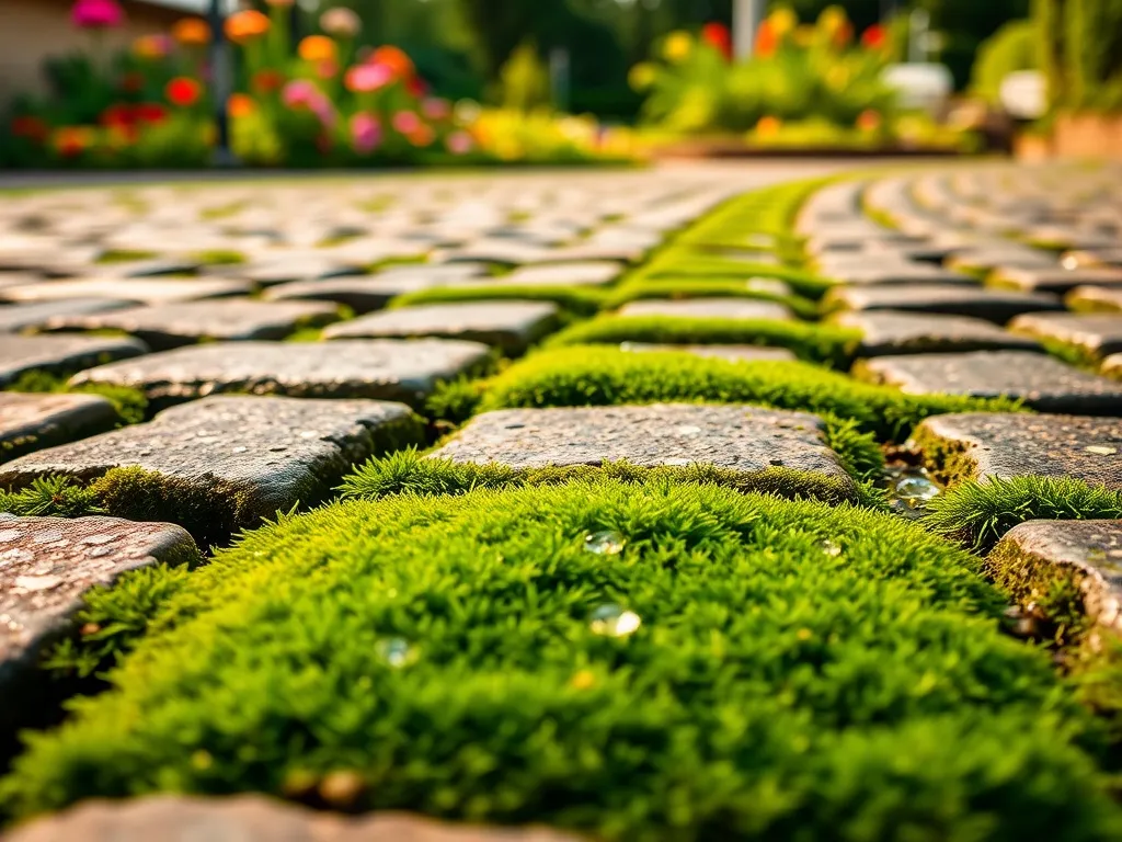Domowe sposoby na mech na kostce brukowej – sprawdzone metody