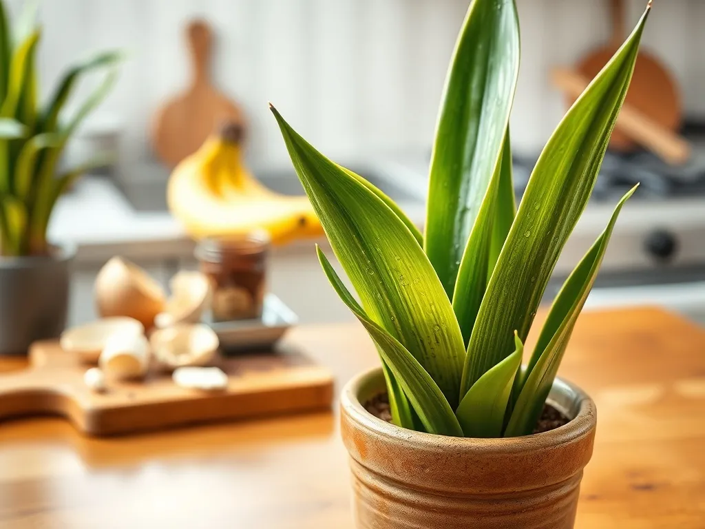 Domowy nawóz do sansewierii – jak go przygotować?