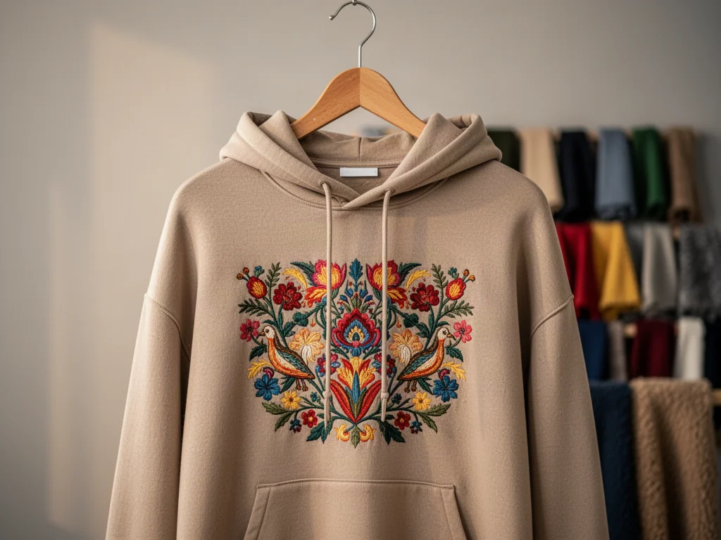 Bluza z kapturem czy bez - jak dobrać fason do nadruku i haftu